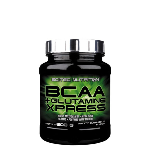 Scitec nutrition - bcaa + glutamine xpress - mega dose 1:1 ratio - 600 g