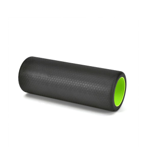 Reebok fitness - tube foam roller - smr masszázs henger - 38 x 14 cm - fekete-zöld