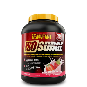 Mutant - iso surge - 100% gourmet whey protein isolate shake - 5 lbs - 2270 g