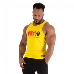 Gorilla wear - classic tank top - sárga edző trikó