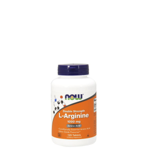 Now - double strength l-arginine 1000 mg - 120 tabletta
