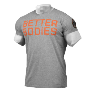 Better bodies - men's basic logo tee - férfi póló - fekete