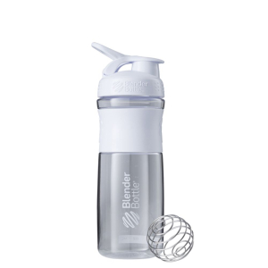 Blender bottle - sportmixer shaker - white - 760 ml