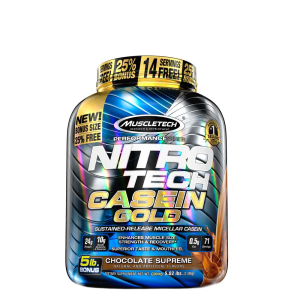 Muscletech - nitro tech casein gold - 5 lbs - 2280 g
