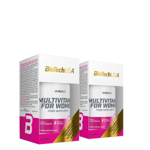 Biotech usa - multivitamin for women csomag - 2 x 60 tabletta