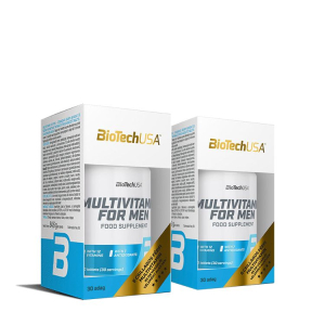 Biotech usa - multivitamin for men csomag - 2 x 60 tabletta