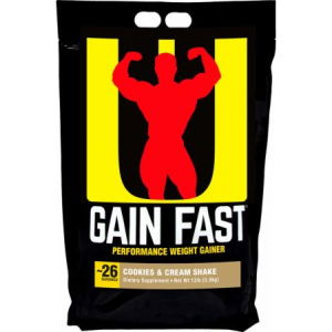 Universal - gain fast 3100 - anabolic weight gain supplement - 5900 g (na)