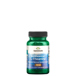 Swanson - suntheanine l-theanine 100 mg - 60 kapszula