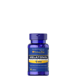 Puritan's pride - melatonin 1 mg - nighttime sleep aid - 90 tabletta