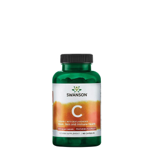 Swanson - c - vitamin c with bioflavonoids - 500 mg pureway-c - 90 kapszula