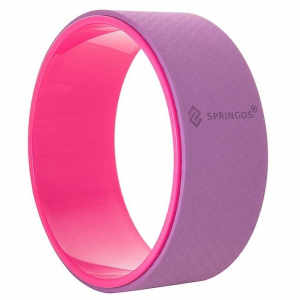Springos - pilates and yoga wheel - jóga kerék - pink-levendula