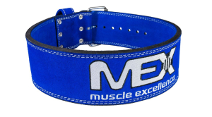 Mex - professional power belt - profi erőemelő öv - kék