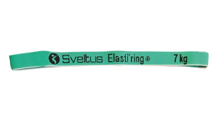 Sveltus - elasti ring alakformáló gumiszalag - 65 x 2,5 cm - zöld, gyenge