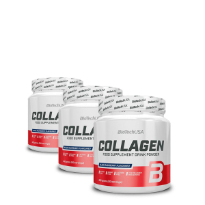 Biotech usa - collagen powder - kollagén italpor csomag - 3 x 300 g