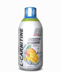 Everbuild nutrition - liquid l-carnitine 3000 mg + green tea - 500 ml