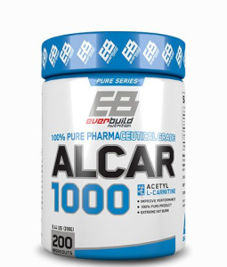 Everbuild nutrition - alcar 1000 - acetyl l-carnitine formula - 200 g