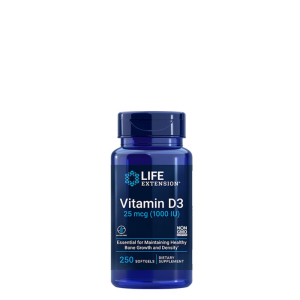 Life extension - vitamin d3 1000 iu - 250 gélkapszula