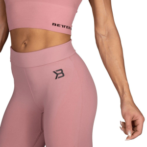 Better bodies - women's rockaway leggings - heather pink