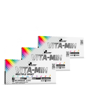 Olimp sport nutrition - vita-min multiple sport - vitamin & mineral mega caps - 3 x 60 kapszula