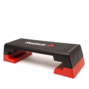 Reebok - elements step - professzionális step pad - fekete-piros - 90 x 36 cm