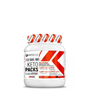 Ketolean by amix nutrition - full spectrum keto packs with gobhb® & gomct® - 30 tasak