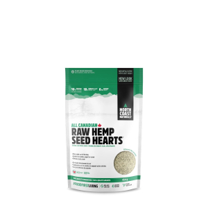 North coast - raw hemp seed hearts - 454 g