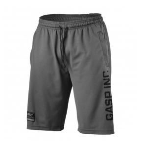 Gasp inc - no 89. mesh shorts - férfi rövidnadrág - szürke