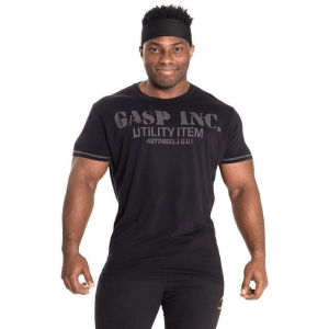 Gasp inc - basic utility tee - férfi póló - fekete