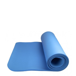 Power system - fitness yoga mat plus - fitnesz és jógaszőnyeg - 180 x 61 x 1 cm - kék