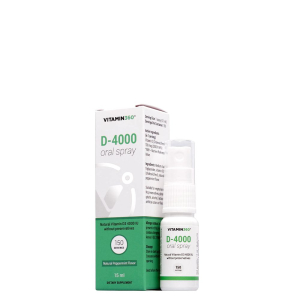 Vitamin360 - d-4000 oral spray - d-vitamin szájspray - 150 adag