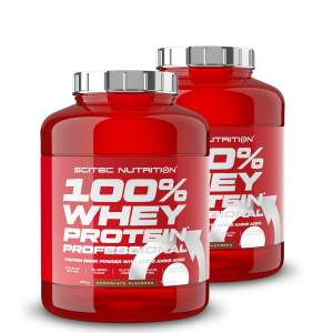 Scitec nutrition - 100% whey protein professional - 2 x 2350 g