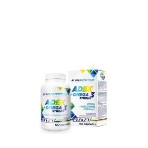 Allnutrition - adek + omega 3 strong - 90 kapszula
