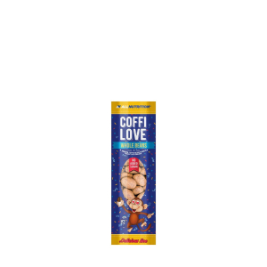Allnutrition - coffilove whole beans - arabica coffee beans in white chocolate witch cinnamon - 25 g