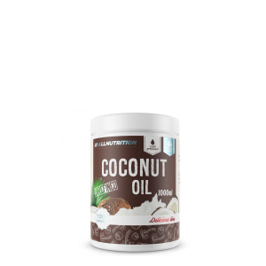 Allnutrition - delicious line coconut oil unrefined - 1000 ml
