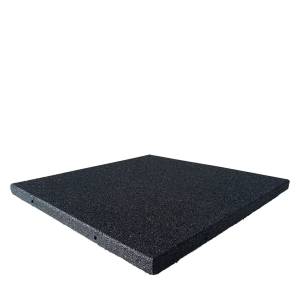 Fitstyle - outdoor sport rubber tile - kültéri sport gumilap - 100x100x3 cm - fekete