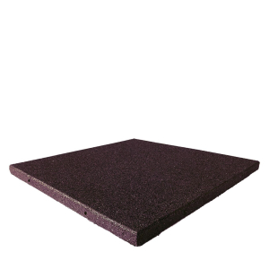 Fitstyle - outdoor sport rubber tile - kültéri sport gumilap - 100x100x3 cm - sötétbordó