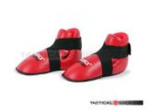 Kick-box lábfejvédő  piros színben