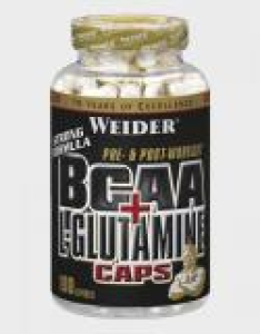Weider BCAA+L-Glutamine Caps - 180db