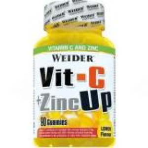 Weider Vit-C+Zinc Up citromos gumitabletta - 90db