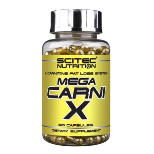 Scitec nutrition - mega carni x - 1000 mg l-carnitine formula - 60 kapszula (hg)