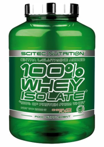 Scitec nutrition - 100% whey isolate - extra l-glutamine added - 2000 g