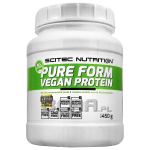 Scitec nutrition - pure form vegan protein - 450 g